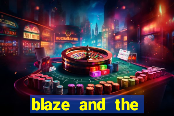 blaze and the monster machines logo font